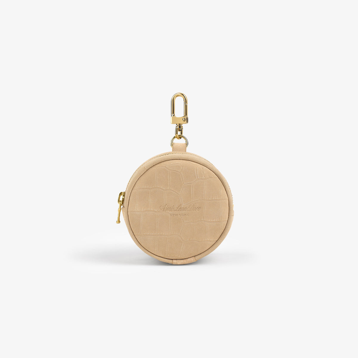 Croc-Embossed Nubuck Keychain Pouch – Aimé Leon Dore