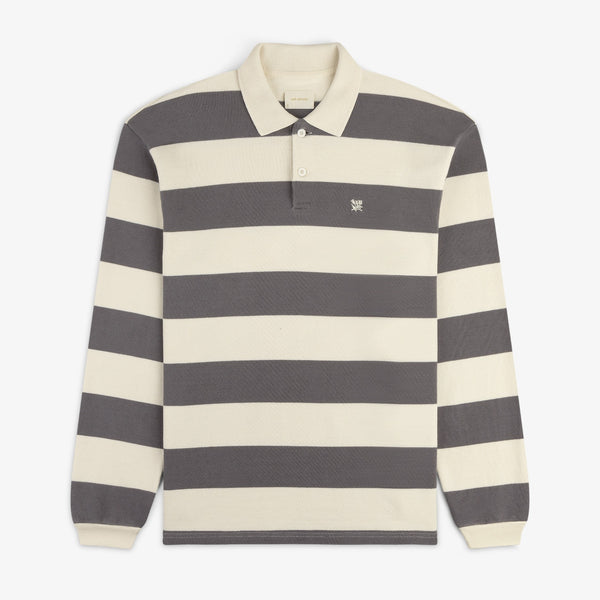 BELVET Striped Rugby Shirt 即完品 Striped Crest Rugby – Aimé Leon Dore