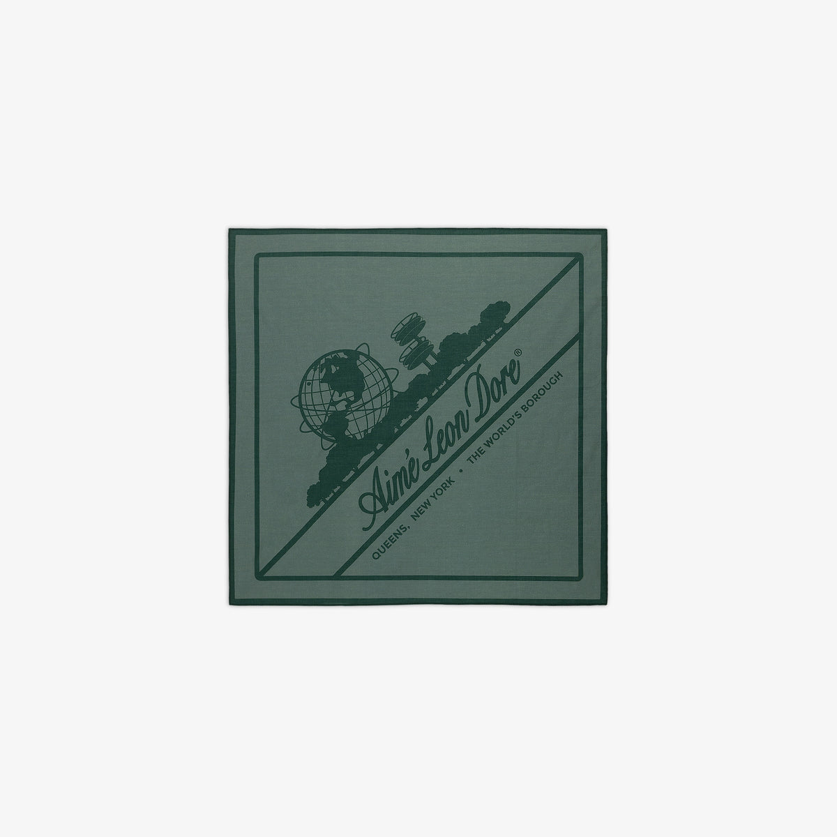 Sun Faded Unisphere Bandana – Aimé Leon Dore
