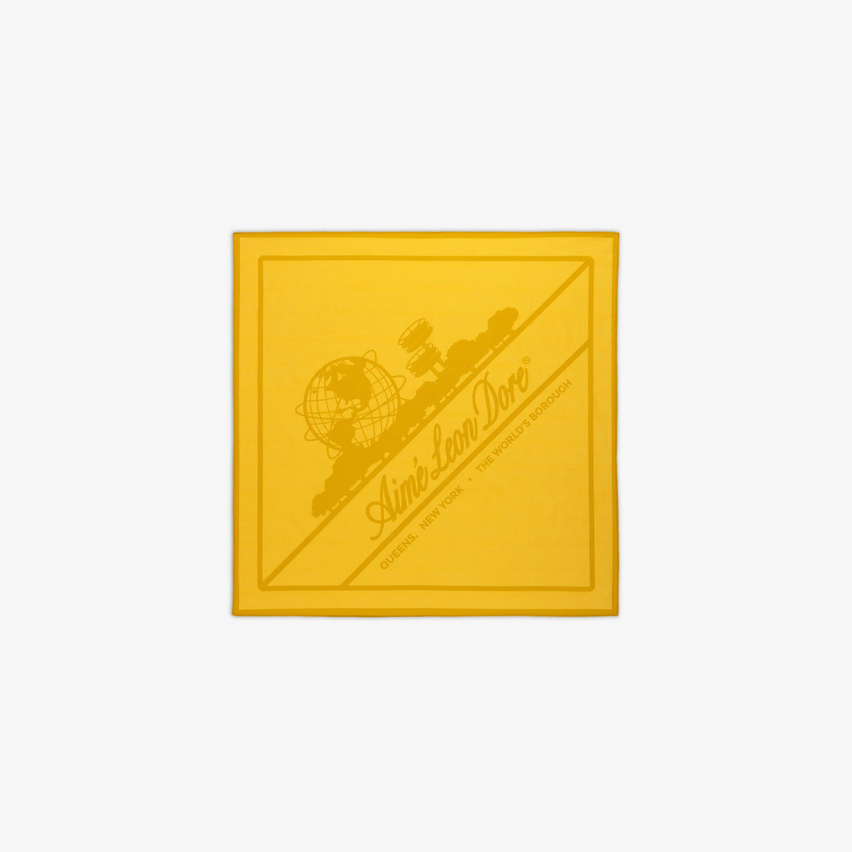 Sun Faded Unisphere Bandana – Aimé Leon Dore