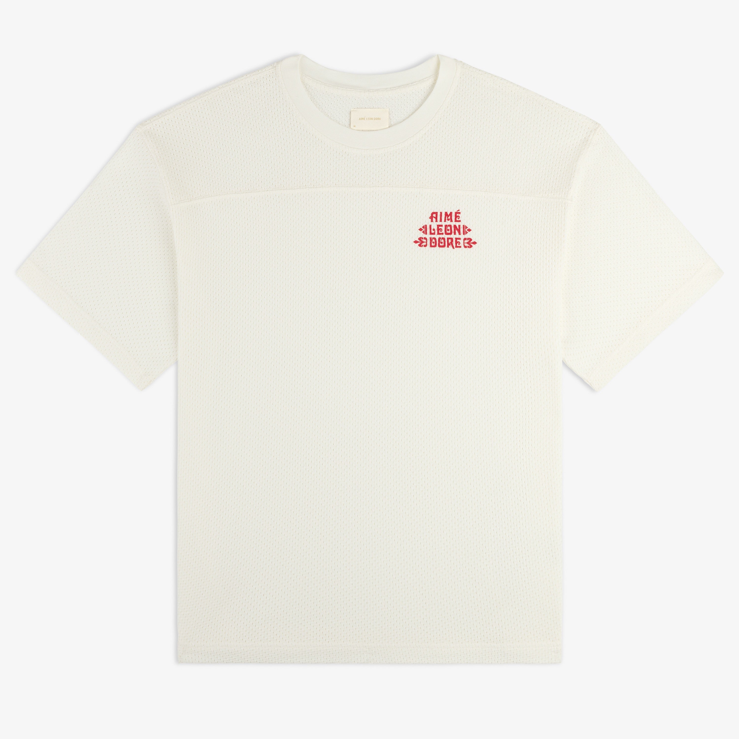 Pointelle Stacked Logo Tee – Aimé Leon Dore