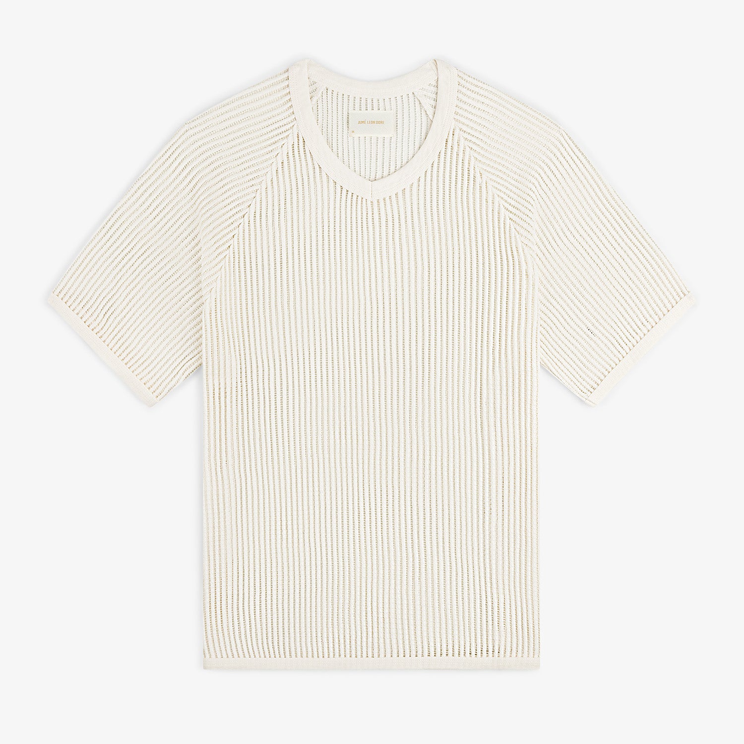 トップス Aime Leon Dore Pointelle Knit Merino AIMÉ LEON DORE Striped Pointelle-Knit Merino Wool T-Shirt for Men