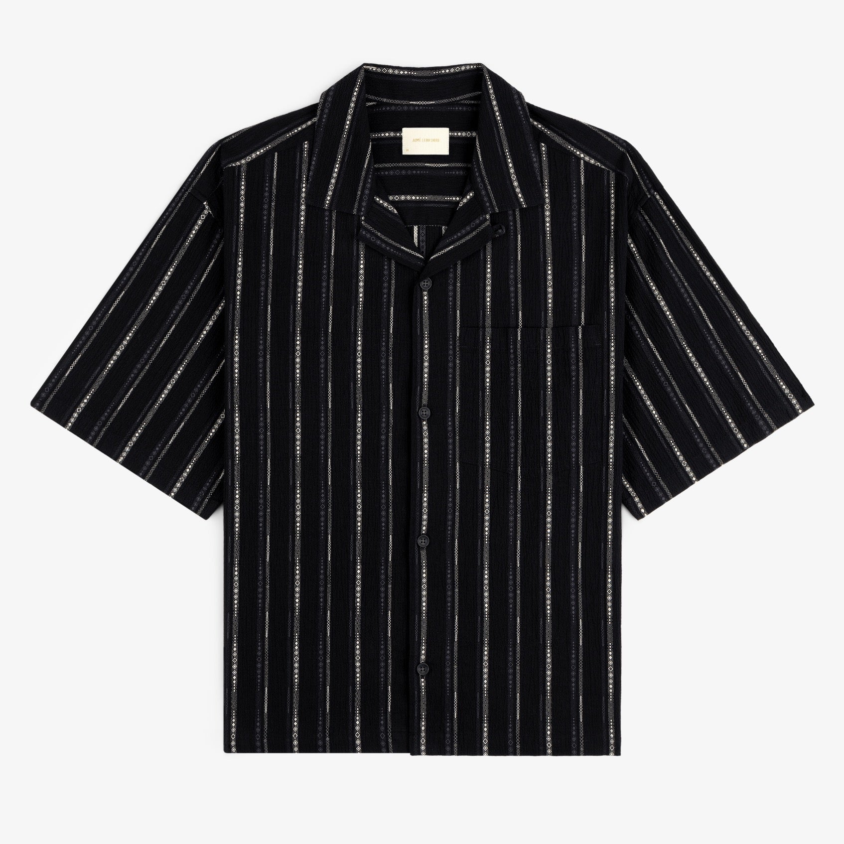 Cropped Jacquard Camp Shirt – Aimé Leon Dore