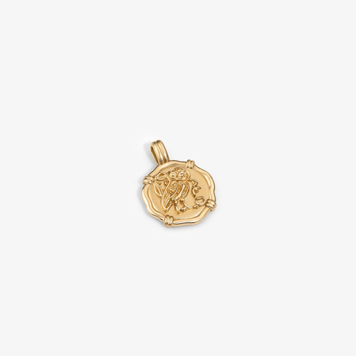 14Kt Gold Coin Pendant – Aimé Leon Dore