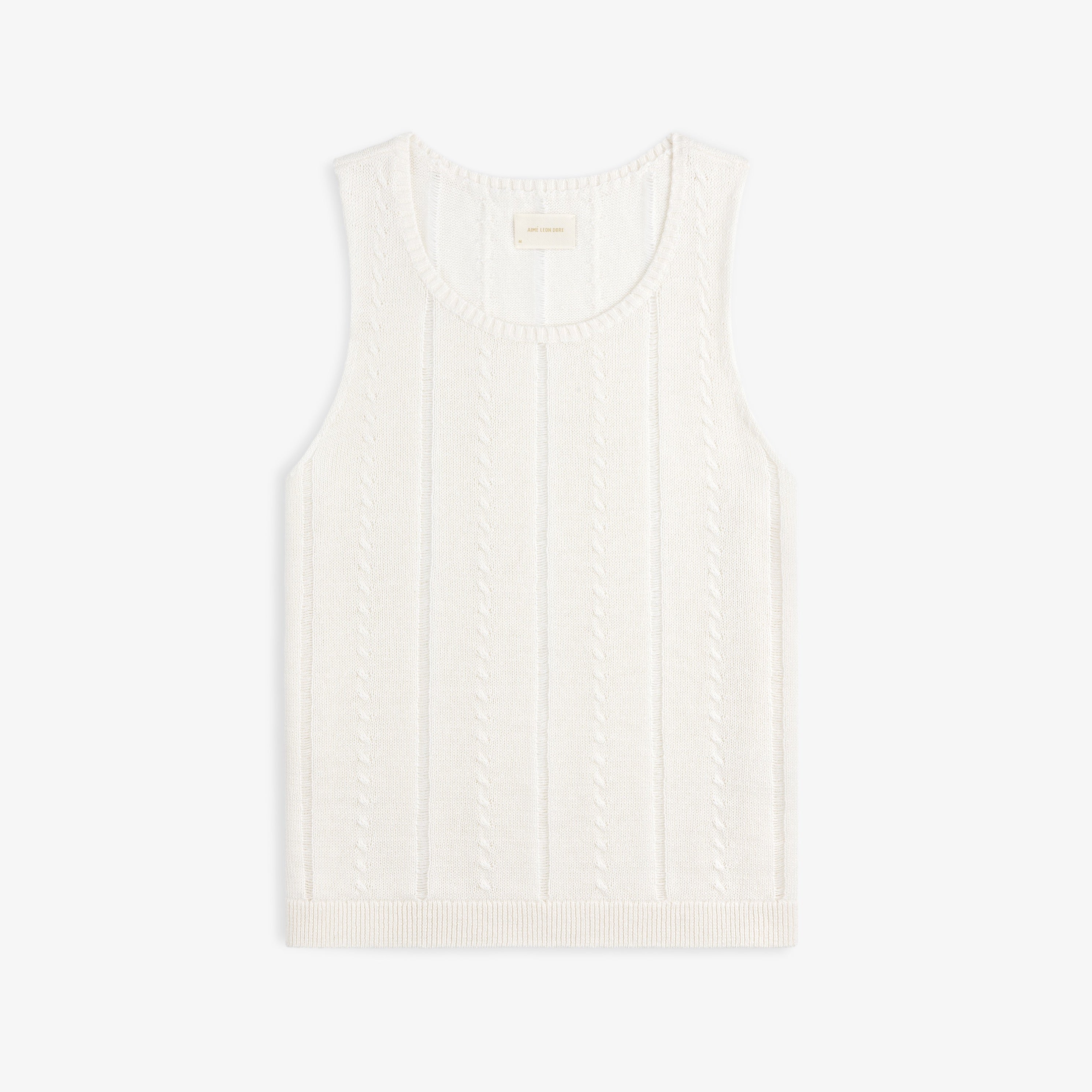トップス Aime Leon Dore Pointelle Knit Merino Pointelle Tank Top – Aimé Leon Dore
