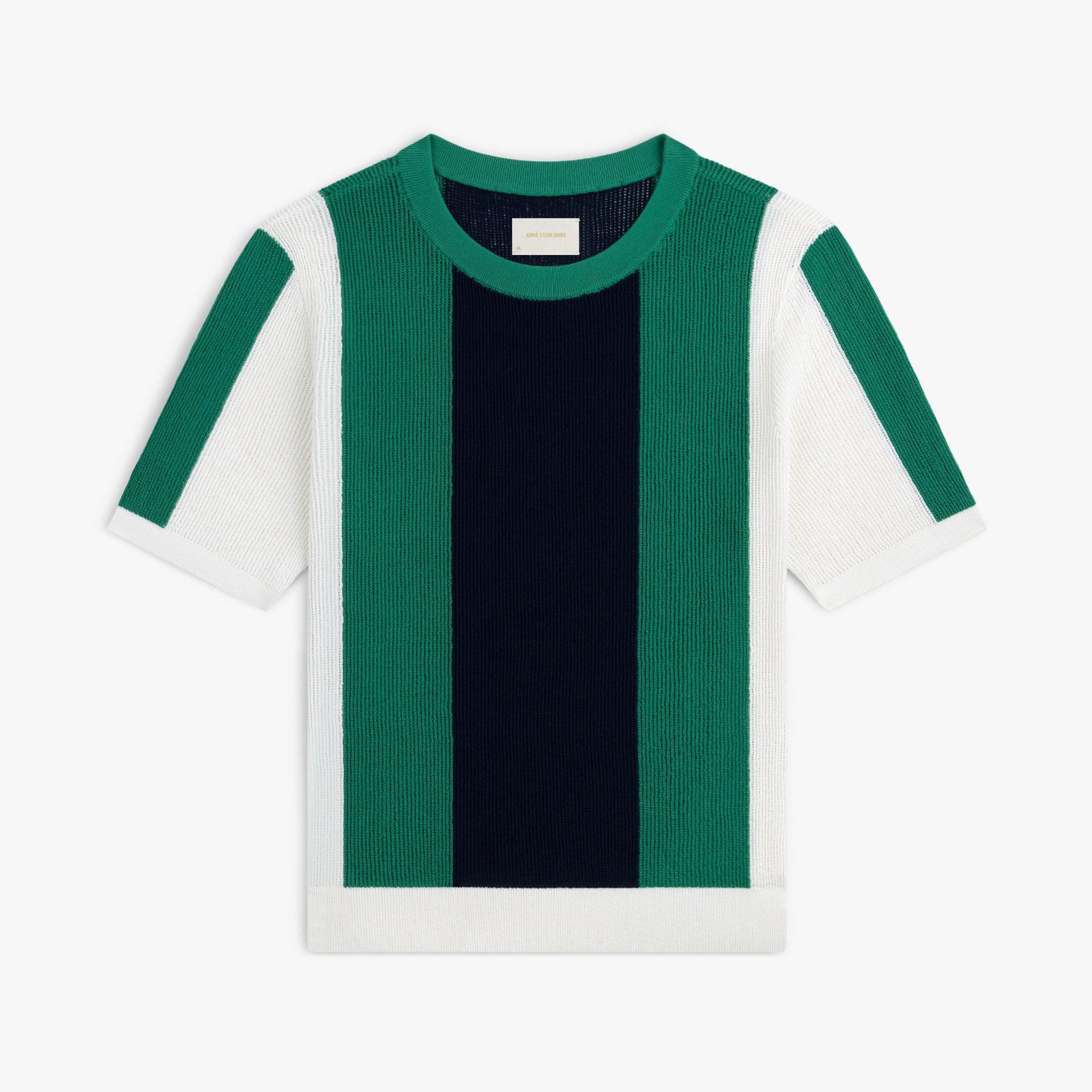 Striped Mesh Knit Tee – Aimé Leon Dore