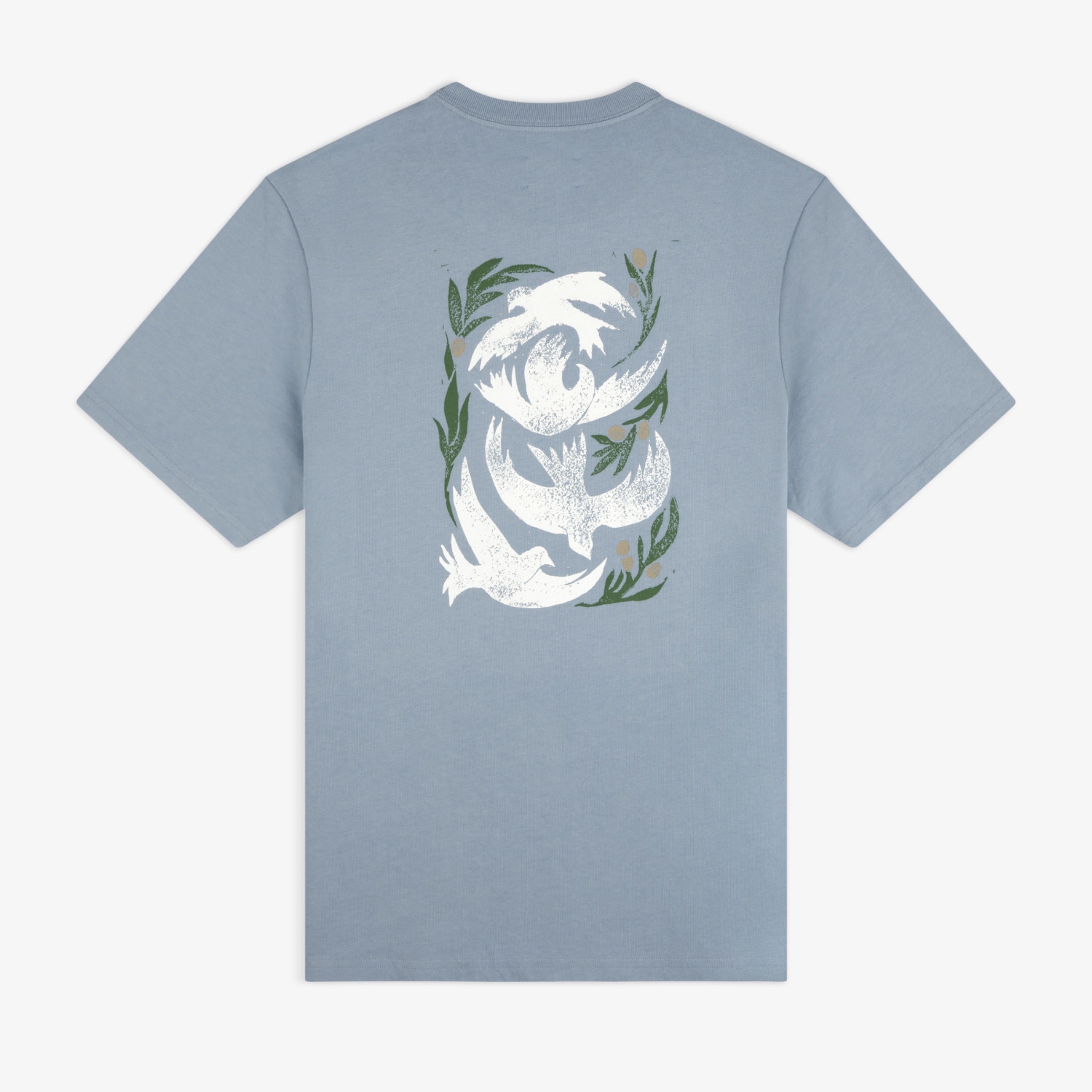 the GazettE　DOVE CIRCLE TEE Woodblock Dove Tee – Aimé Leon Dore