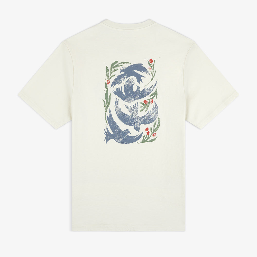 the GazettE　DOVE CIRCLE TEE Woodblock Dove Tee – Aimé Leon Dore