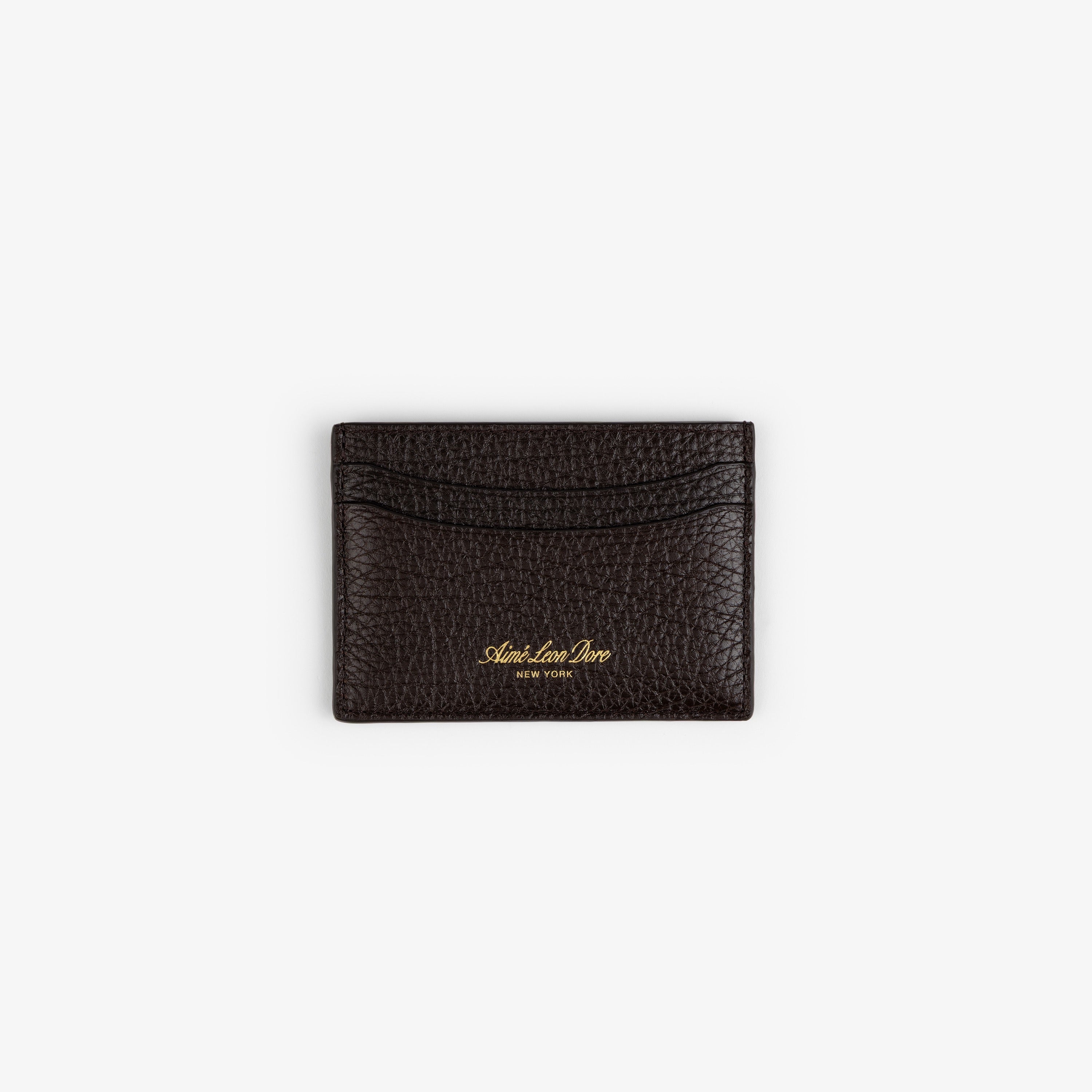 AIMÉ LEON DORE 財布 Tumbled Leather Card Holder – Aimé Leon Dore