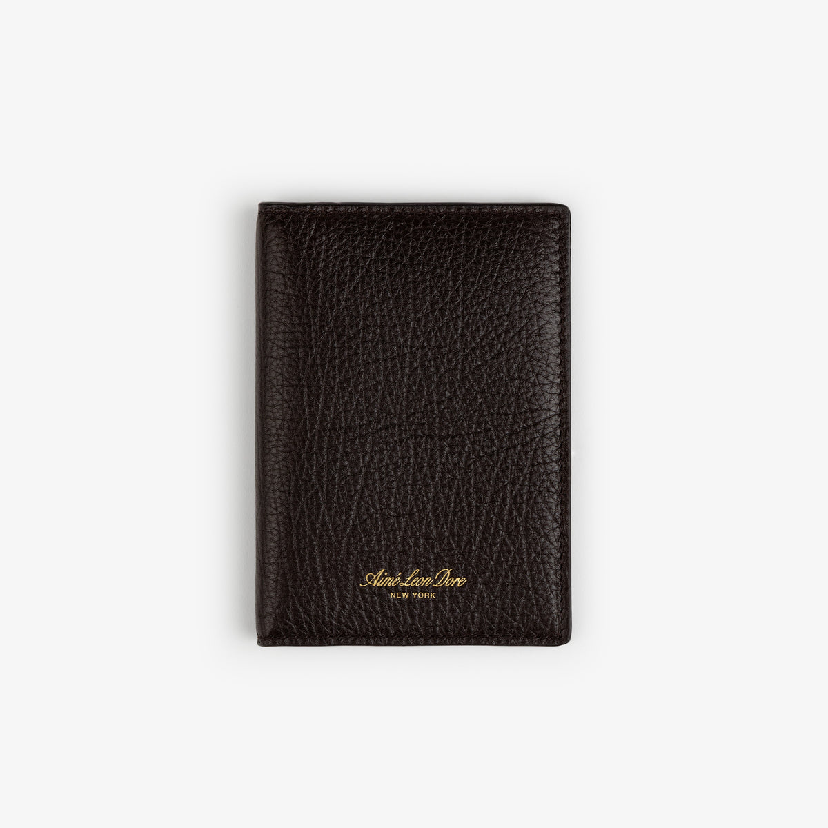 Tumbled Leather Passport Holder – Aimé Leon Dore