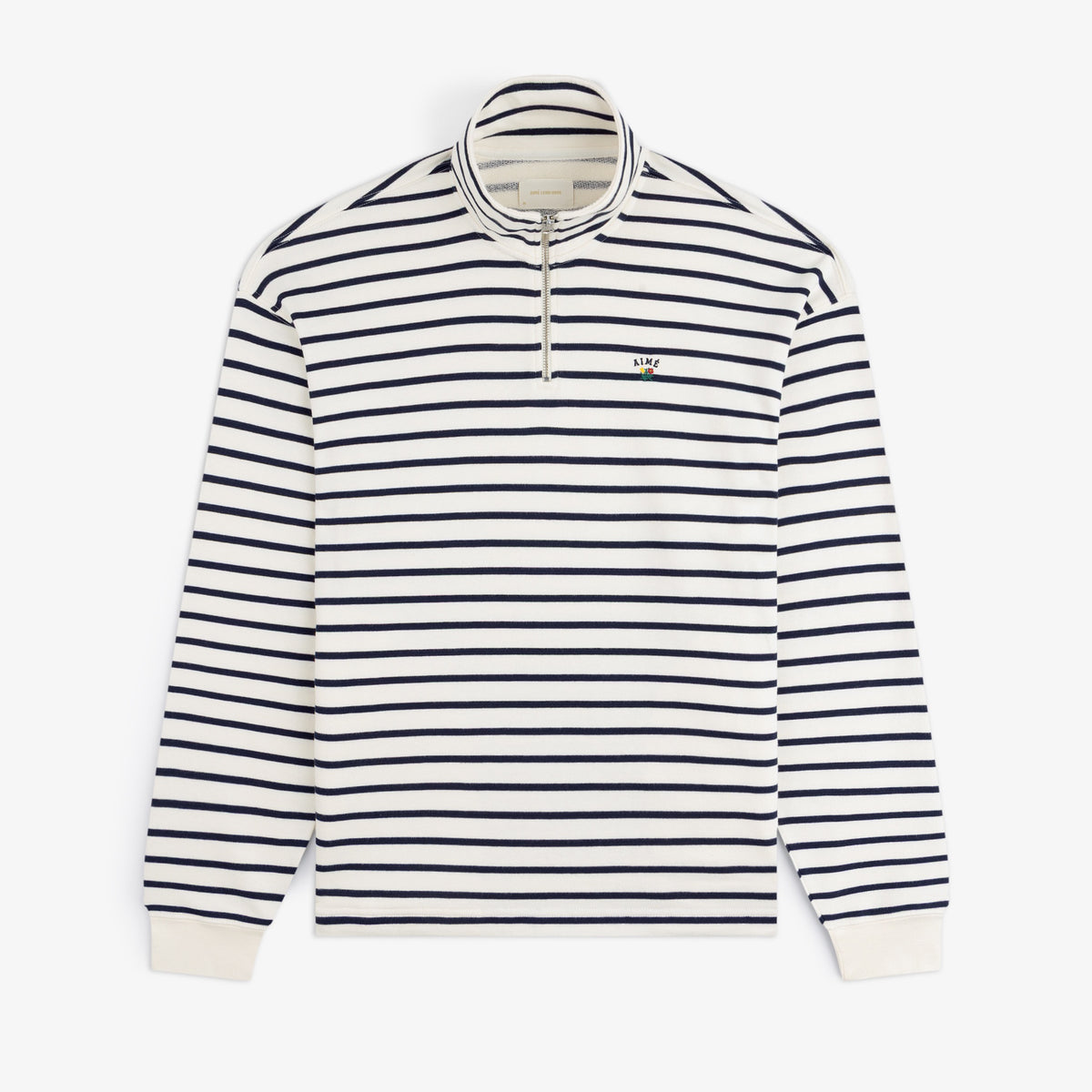 Striped Crest Quarter Zip – Aimé Leon Dore