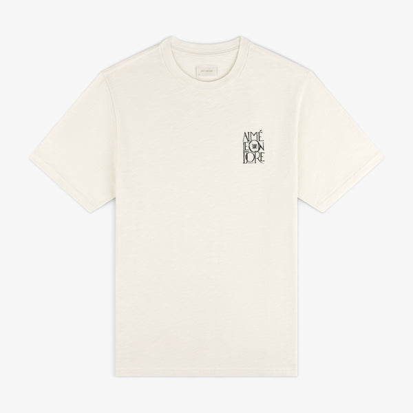 Stacked Logo Slub Tee – Aimé Leon Dore