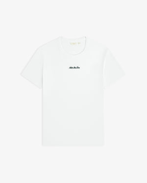 Shrunken Script Tee