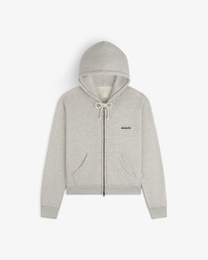 Script Full Zip Hoodie