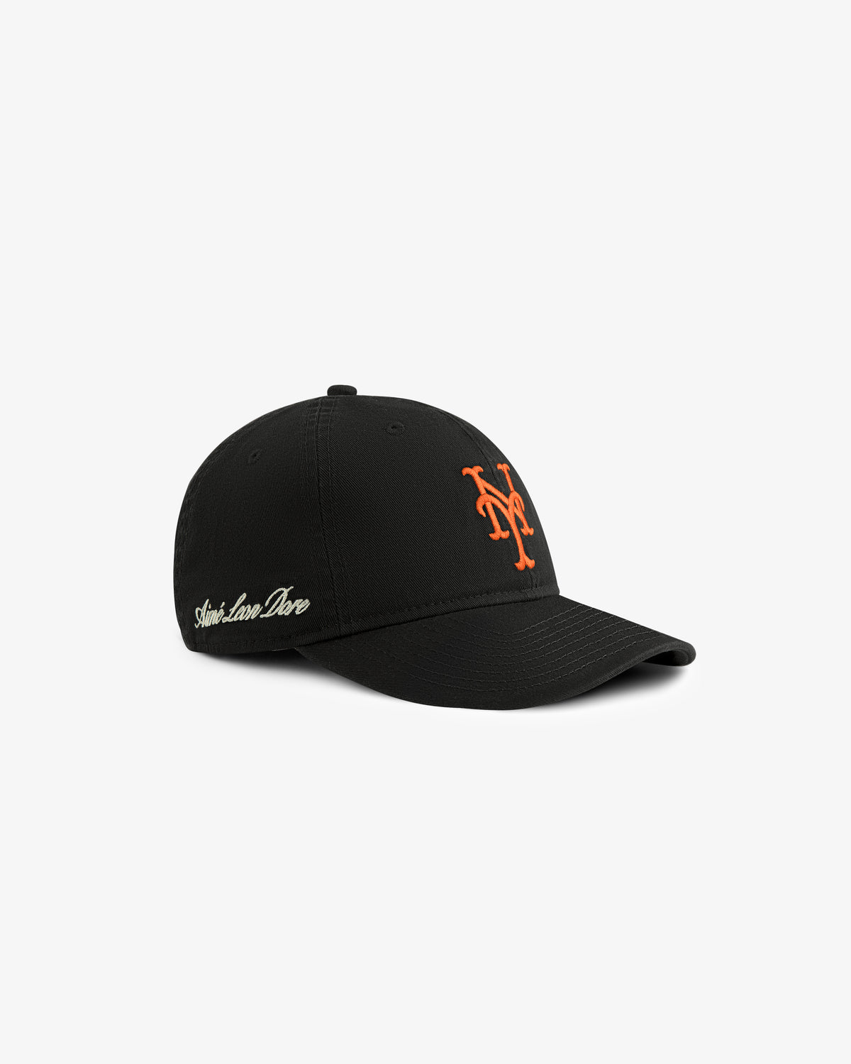 ALD / New Era Mets Ballpark Hat with orange NY logo and Sapeur-Lam-Door text, shown on a white background.