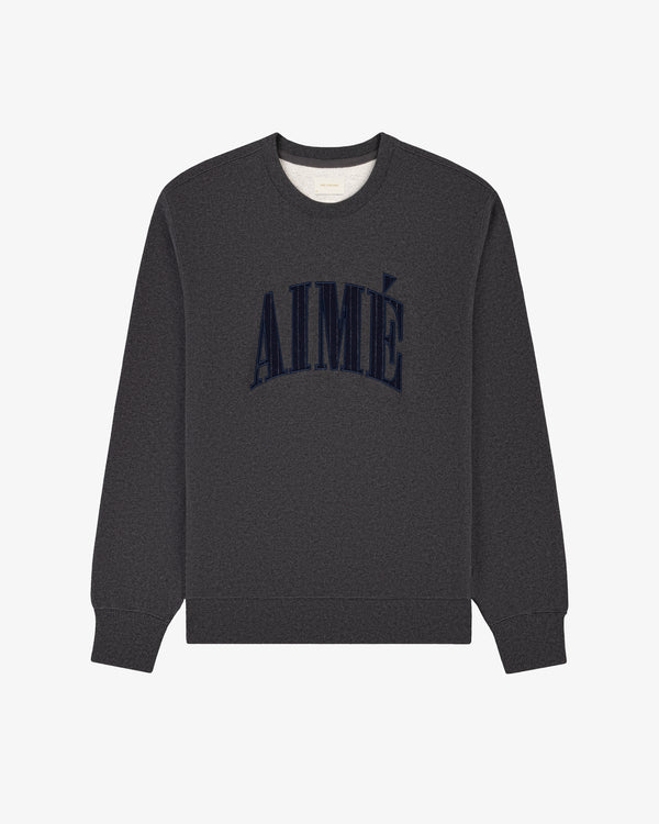 Aimé Appliqué Crewneck Sweatshirt