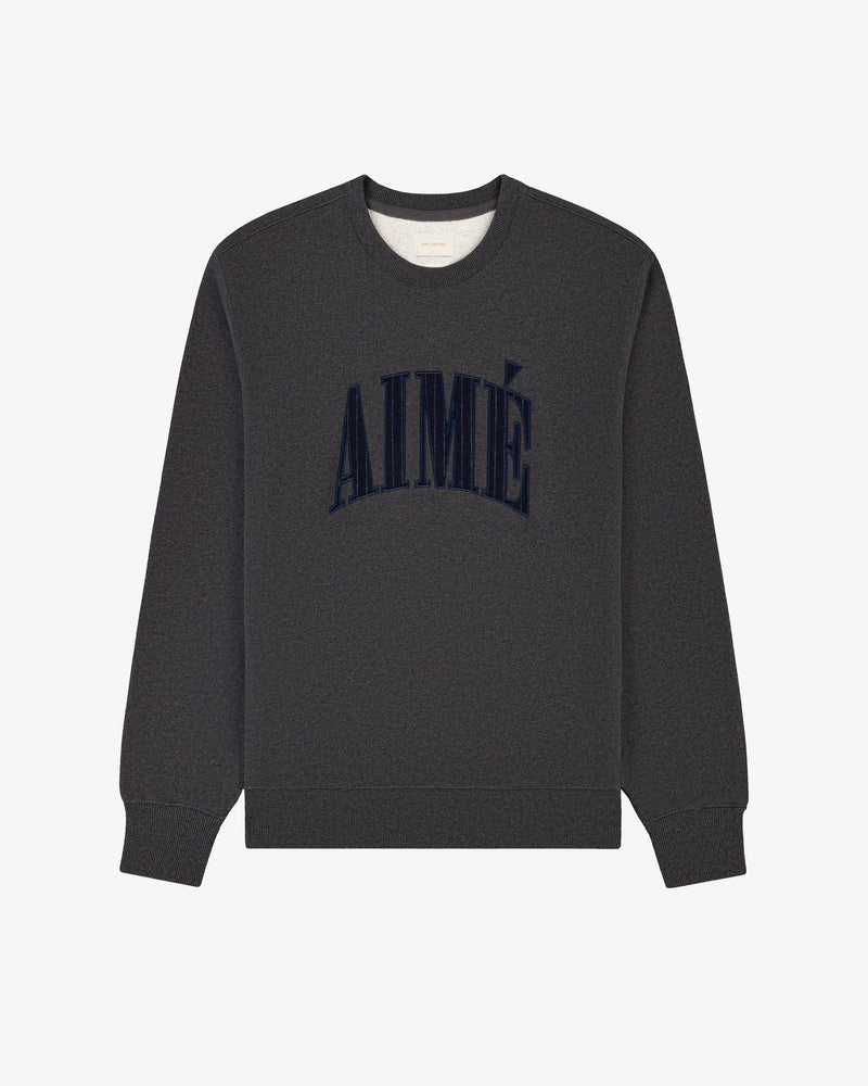 Aimé Appliqué Crewneck Sweatshirt