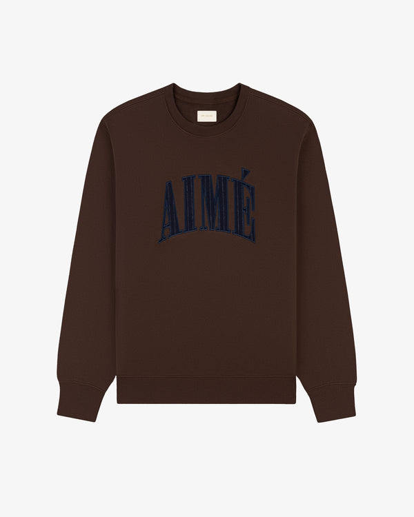 Aimé Appliqué Crewneck Sweatshirt