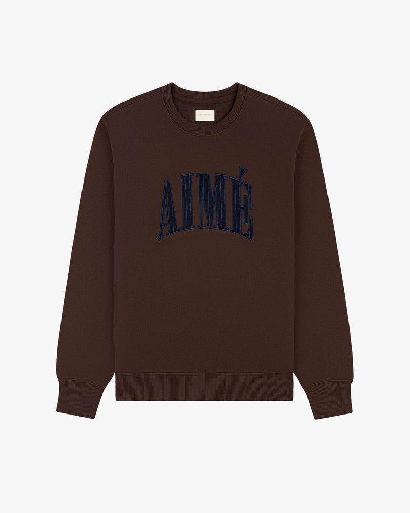 Aimé Appliqué Crewneck Sweatshirt