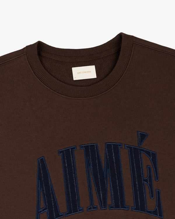 Aimé Appliqué Crewneck Sweatshirt