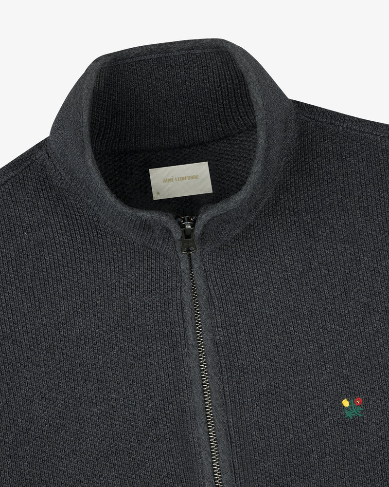 Crest Piqué Half-Zip Pullover