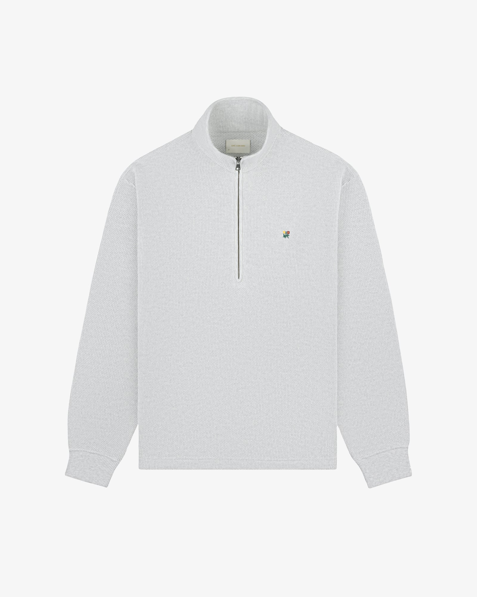 Crest Piqué Half-Zip Pullover – Aimé Leon Dore