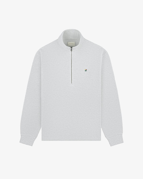 Crest Piqué Half-Zip Pullover