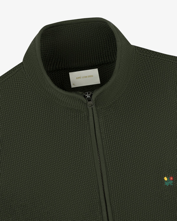 Crest Piqué Half-Zip Pullover