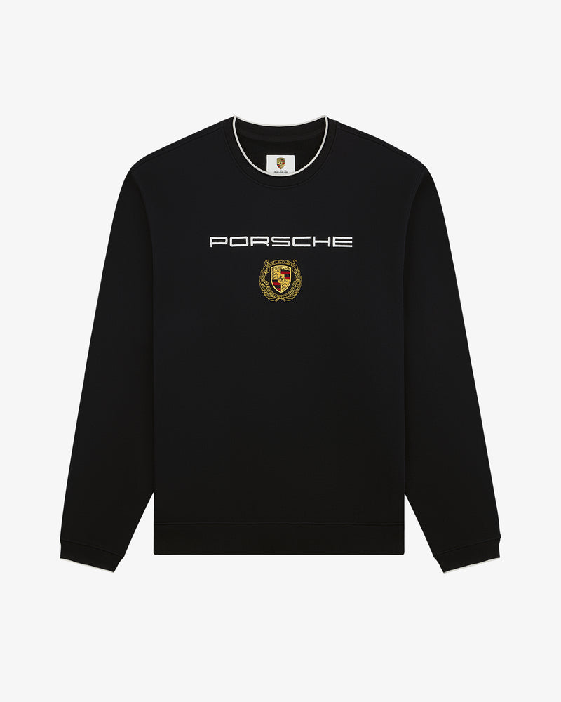 ALD / Porsche Embroidered Crewneck Sweatshirt