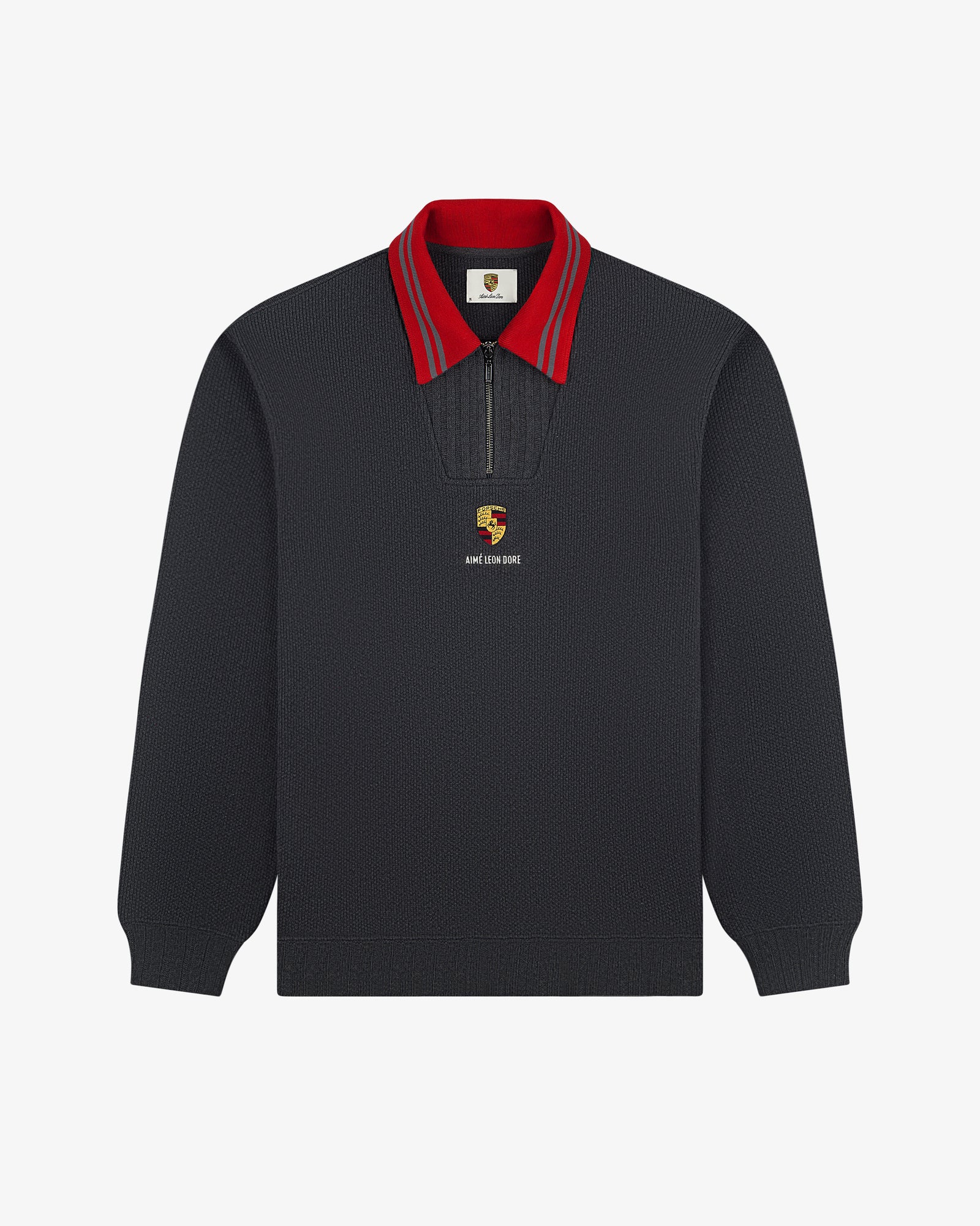 ALD / Porsche Jacquard Collar Quarter Zip Pullover – Aimé Leon Dore