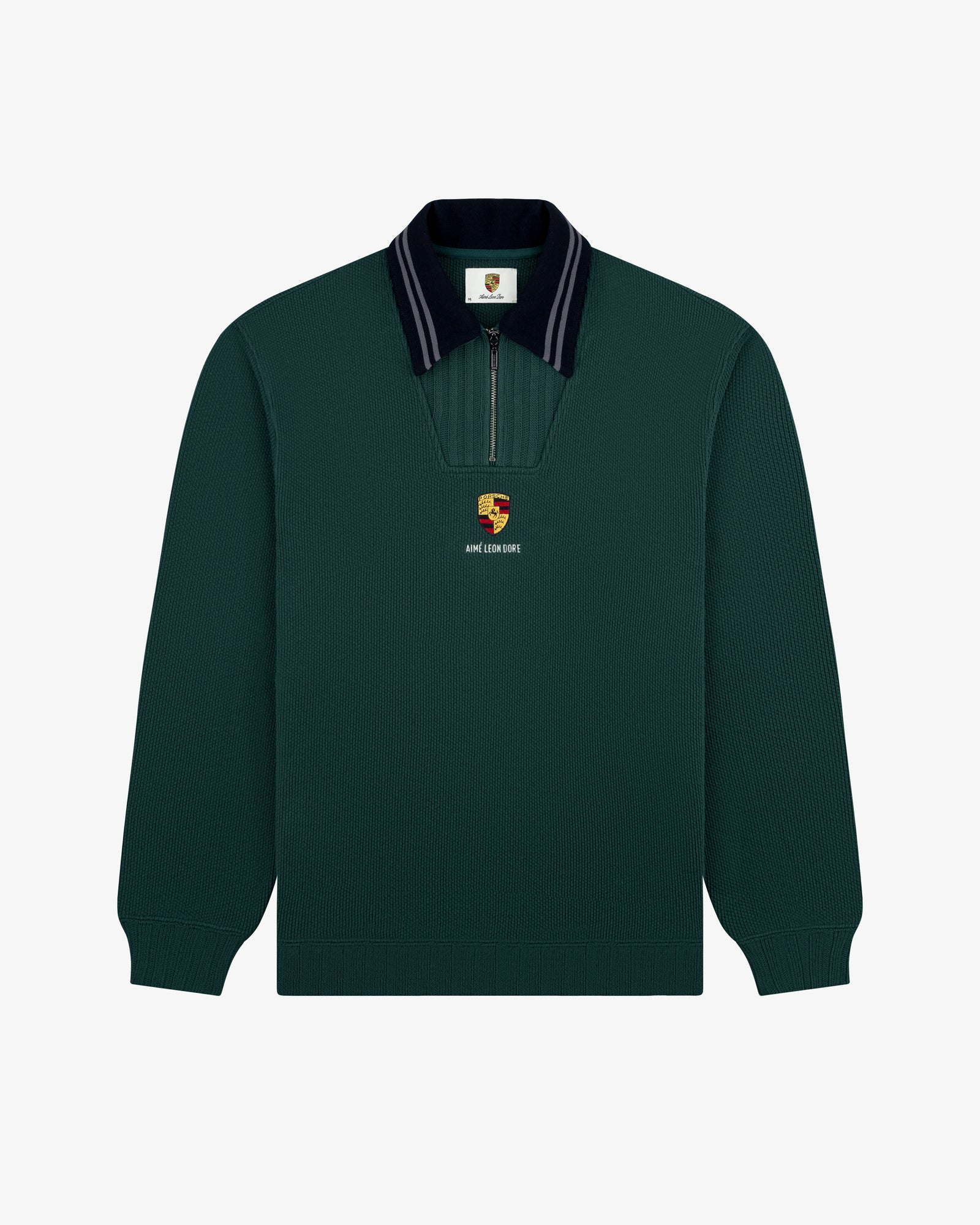 ALD / Porsche Jacquard Collar Quarter Zip Pullover – Aimé Leon Dore