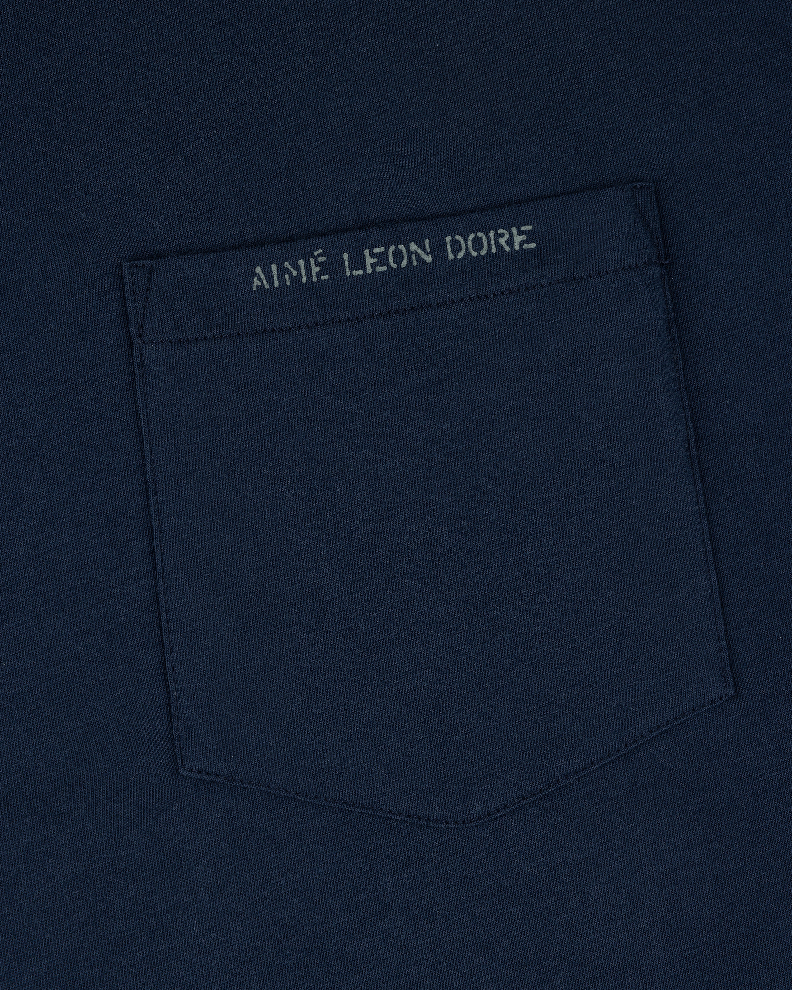 Jacquard Collar Pocket Tee