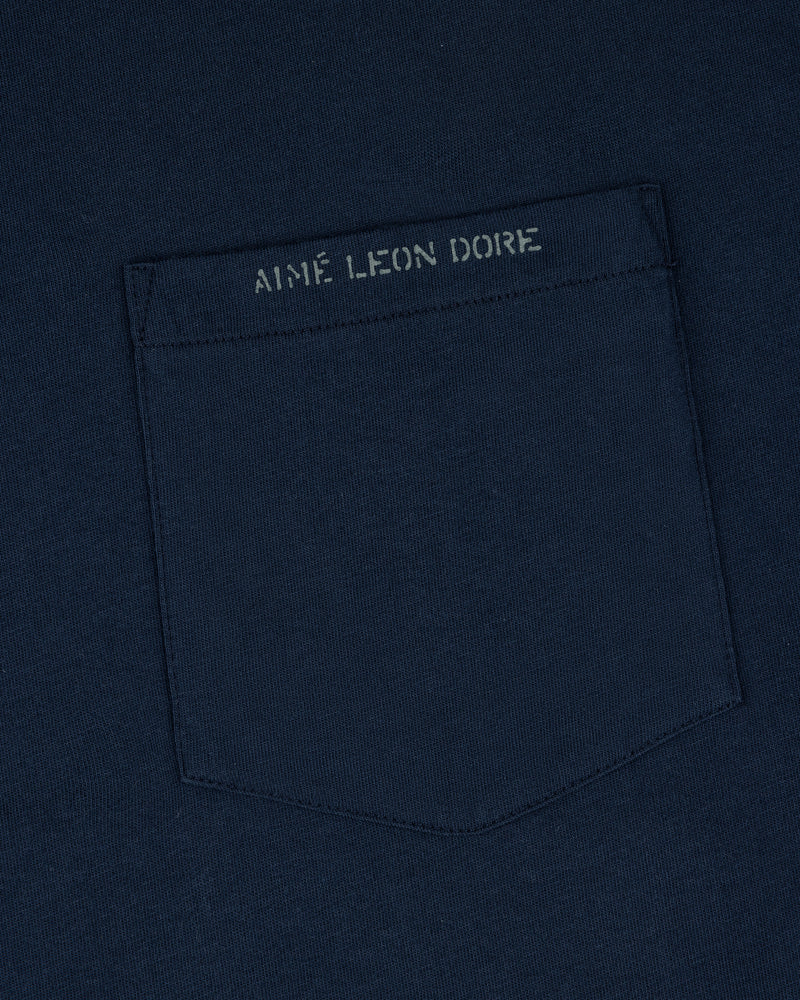 Jacquard Collar Pocket Tee