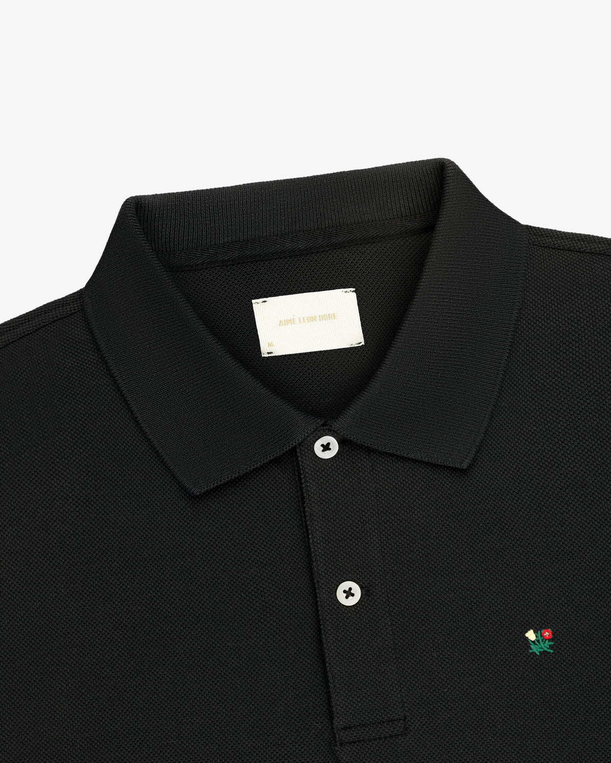Crest Piqué Polo – Aimé Leon Dore