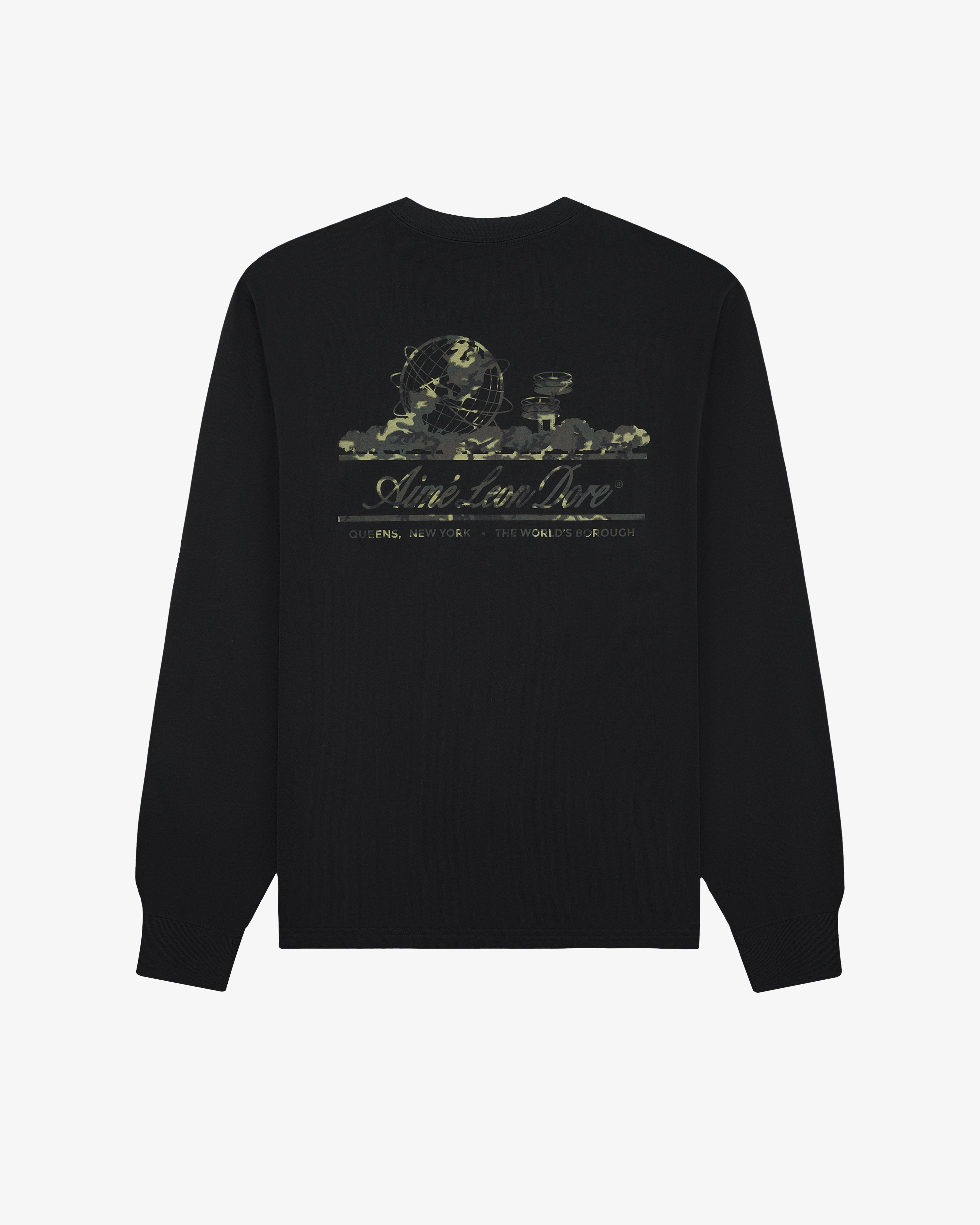 Long-Sleeve Camo Unisphere Tee