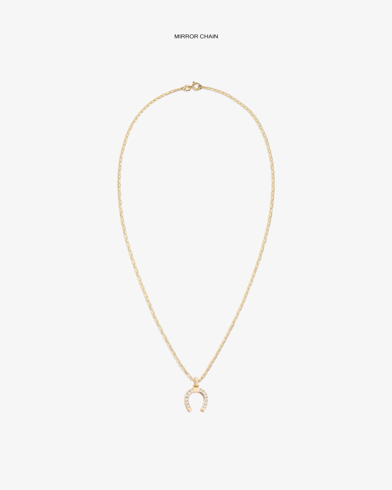 Diamond Horseshoe Pendant – Aimé Leon Dore
