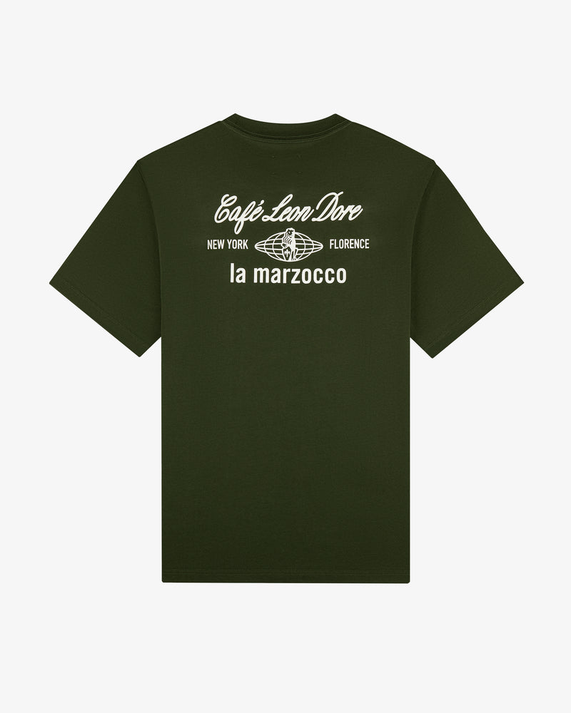 Café Leon Dore / La Marzocco Tee