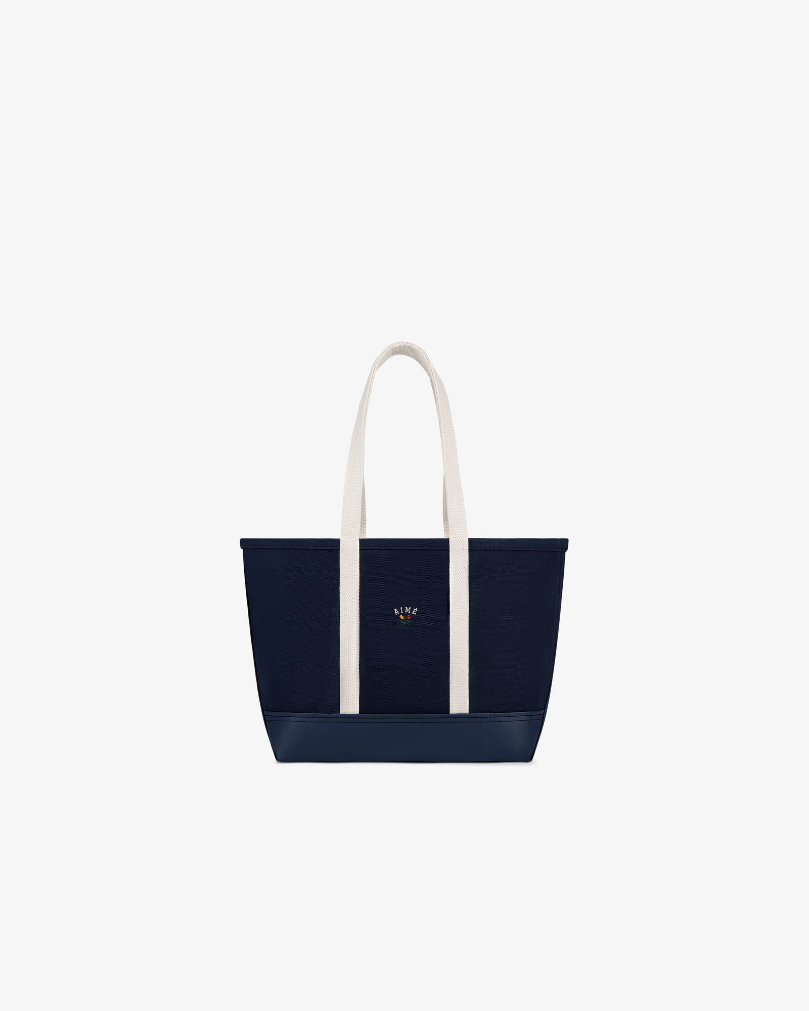 Small Crest Canvas Tote