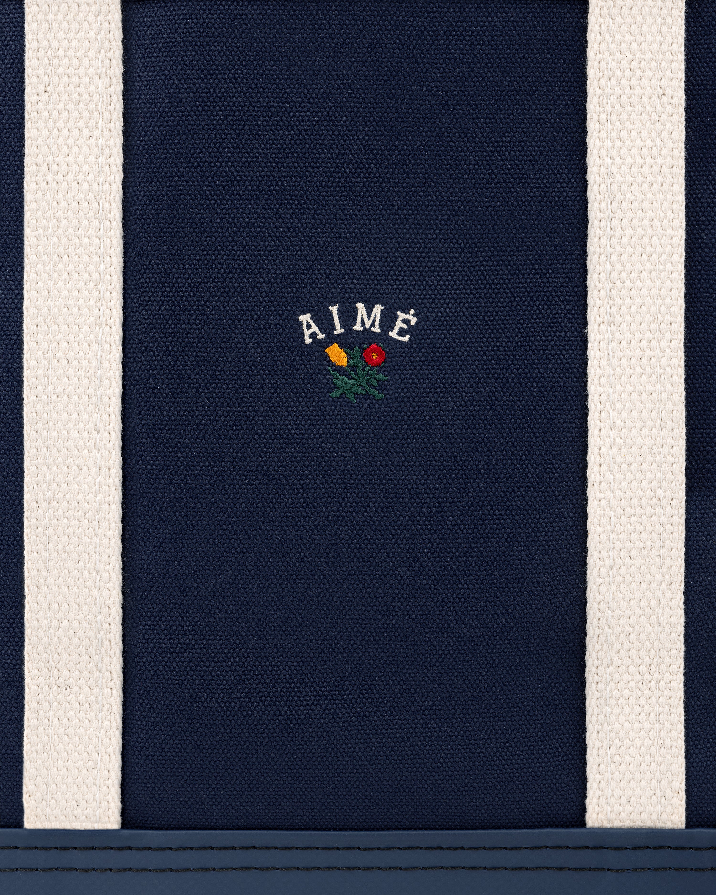 Small Crest Canvas Tote