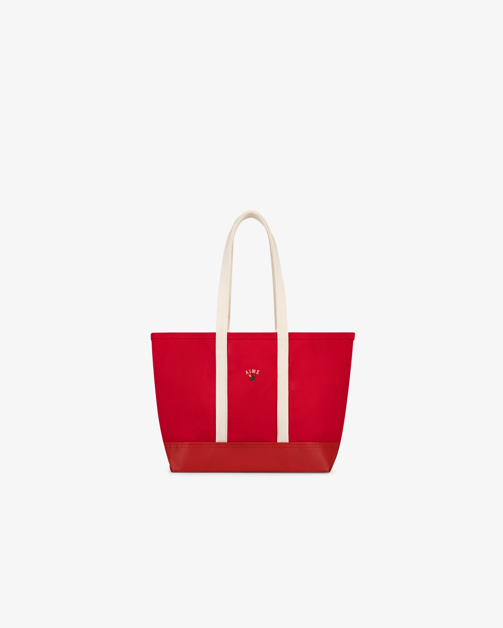 Small Crest Canvas Tote