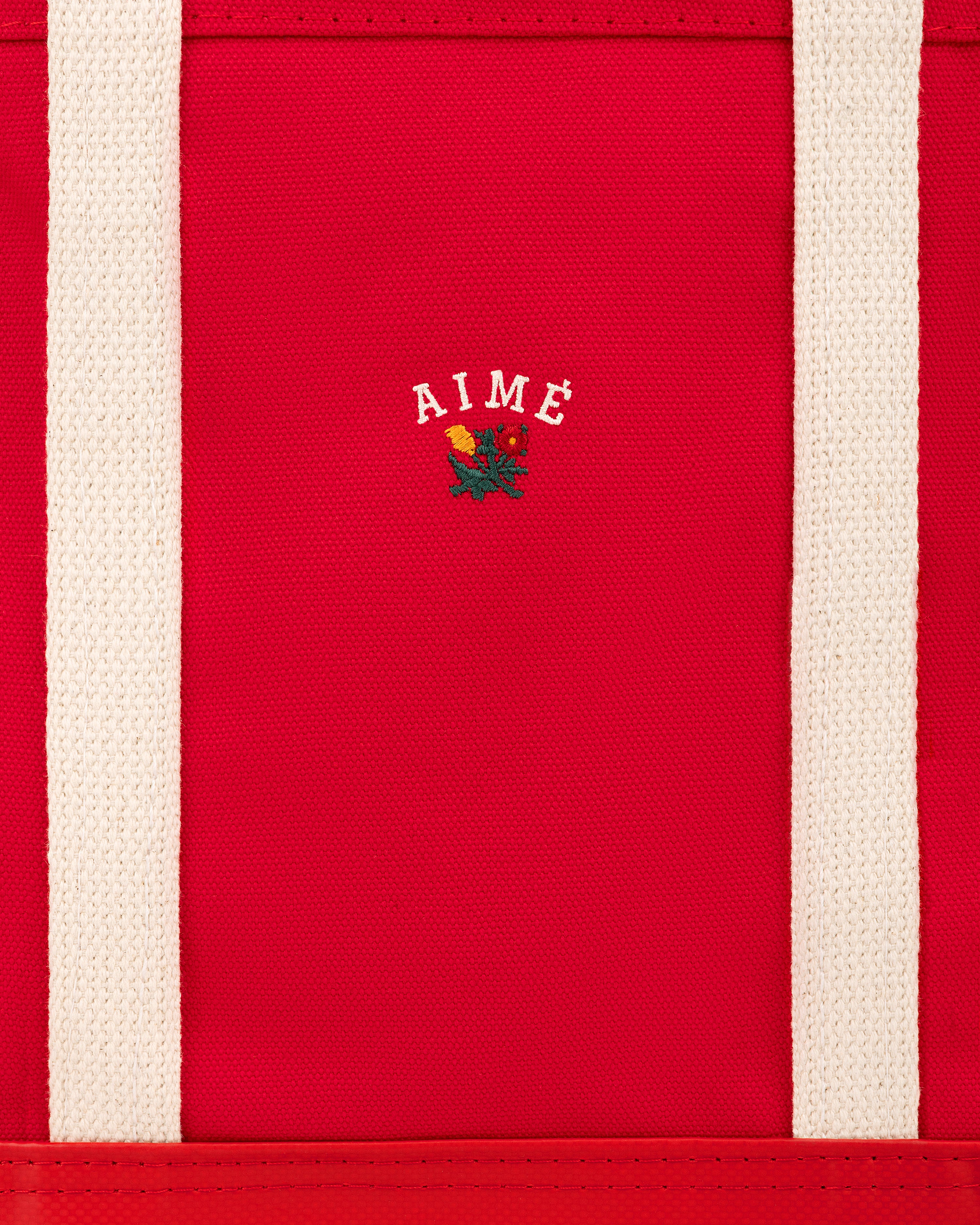 Small Crest Canvas Tote