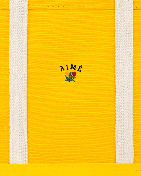 Small Crest Canvas Tote