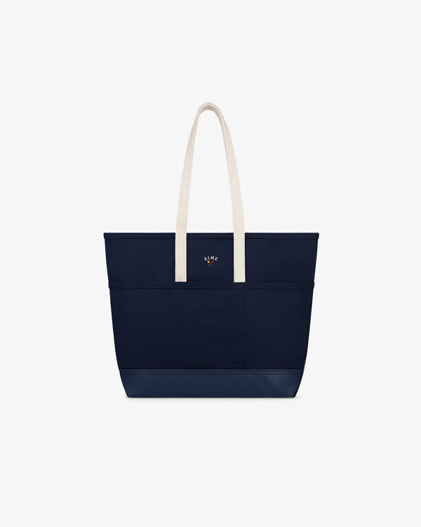 Medium Crest Canvas Tote