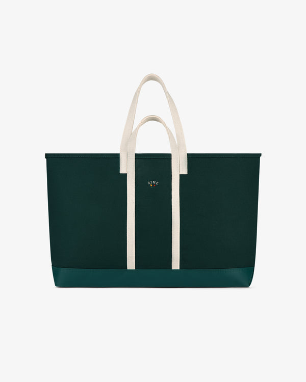 Crest Canvas Weekender Tote