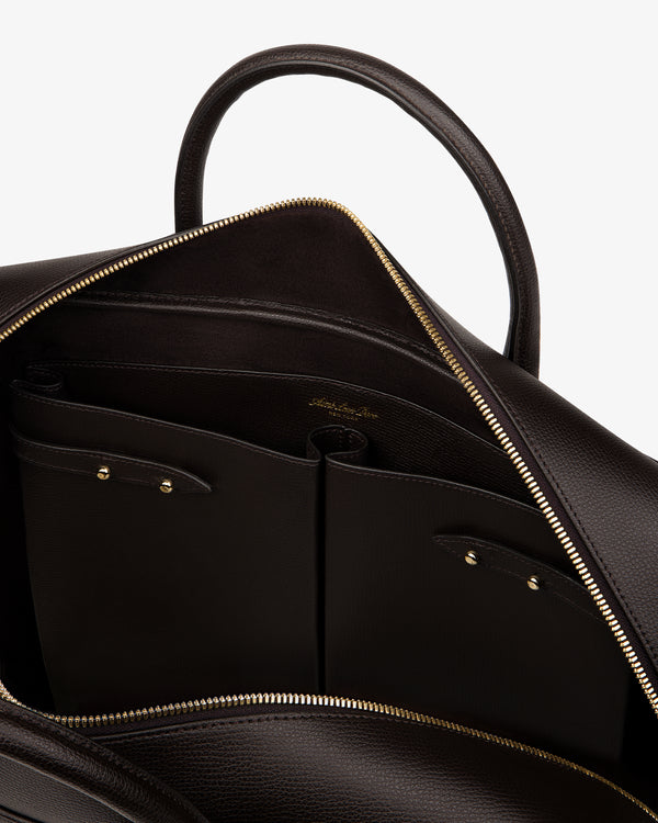 Full Grain   Leather Briefcase Duffle