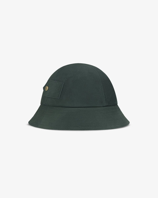 Suede Snap Bucket Hat