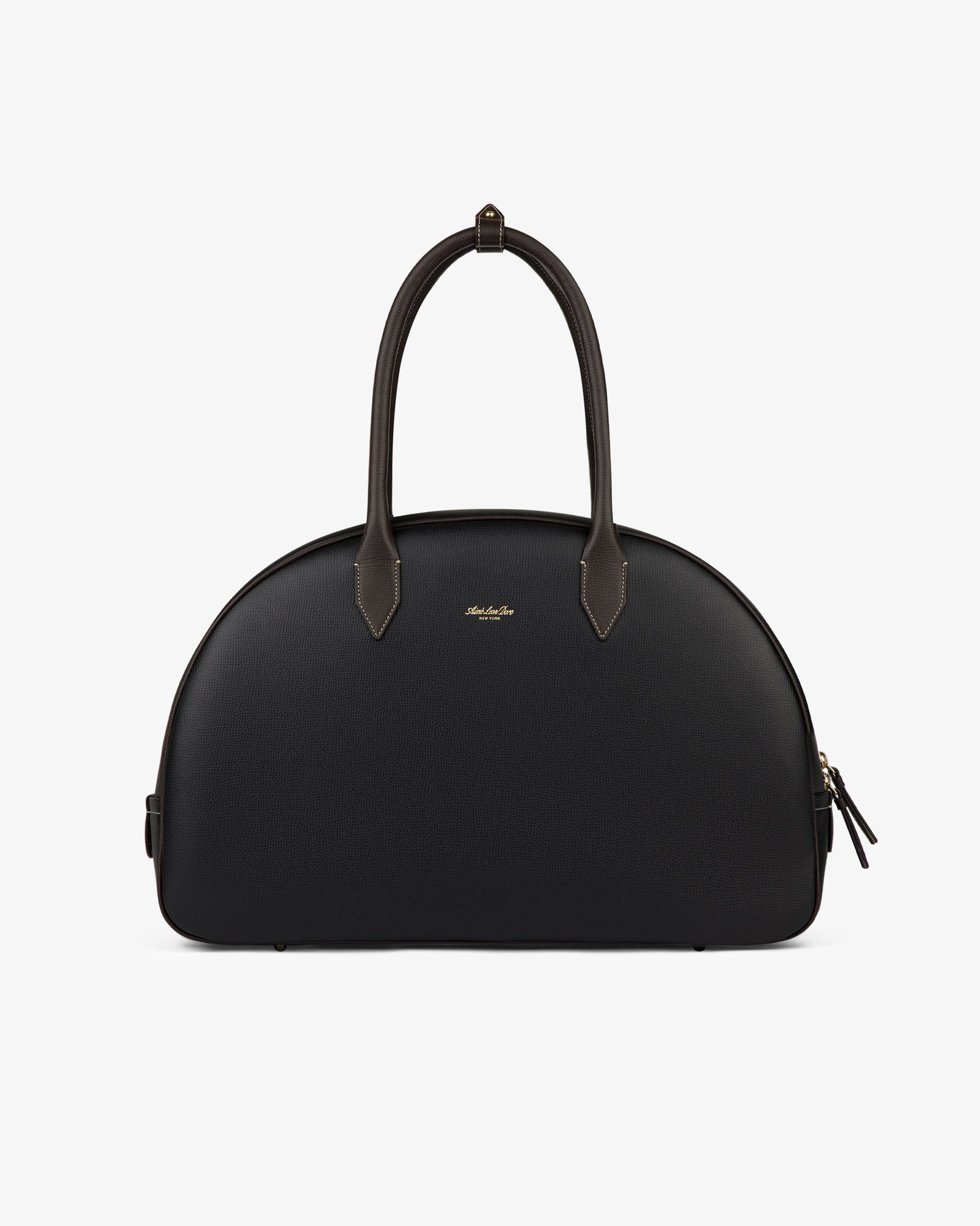 Full Grain Leather Crescent Shoulder Bag