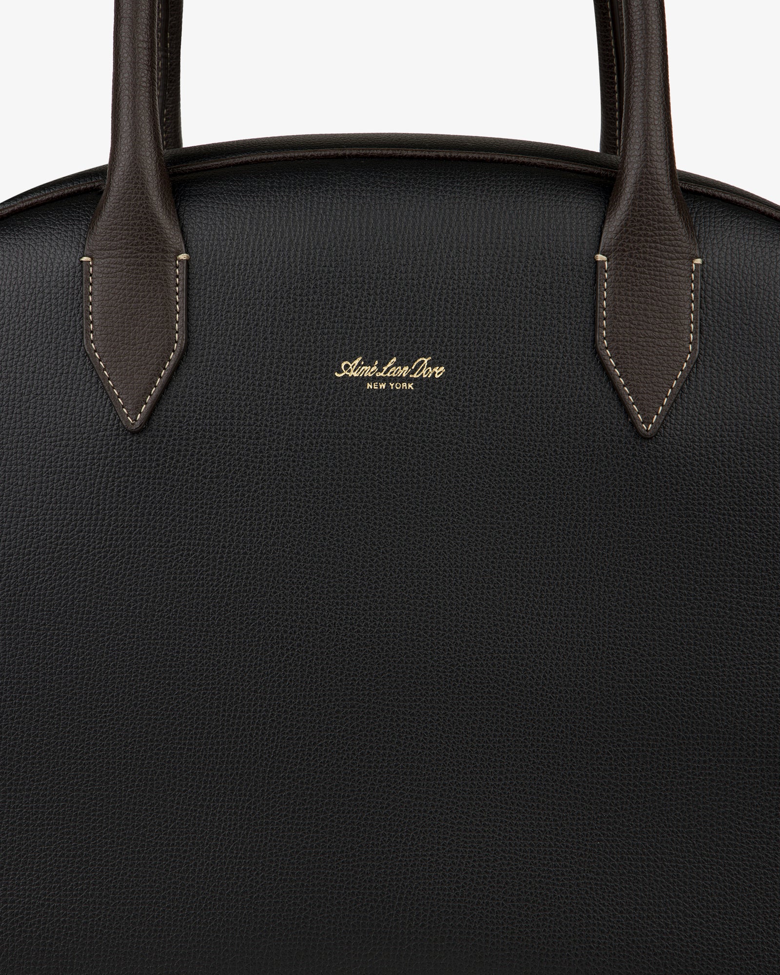 Full Grain Leather Crescent Shoulder Bag