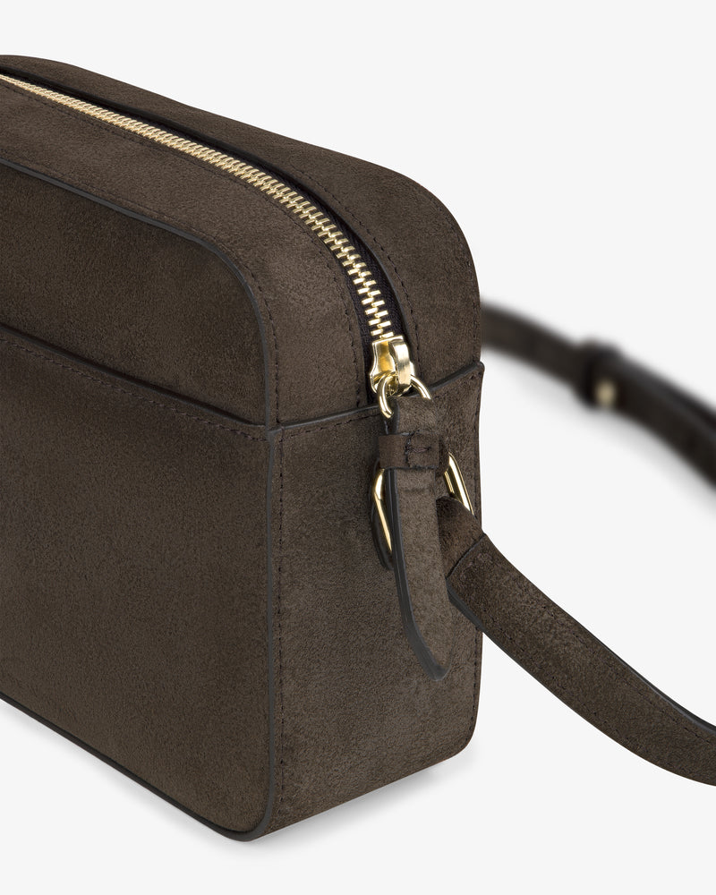 Suede Shoulder Bag