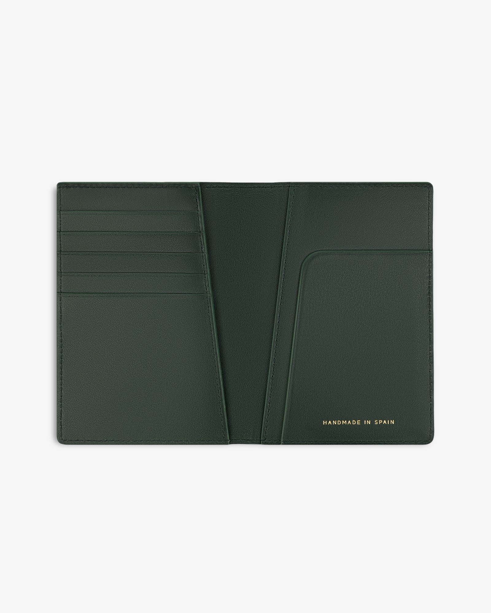 Croc-Embossed Leather Passport Holder